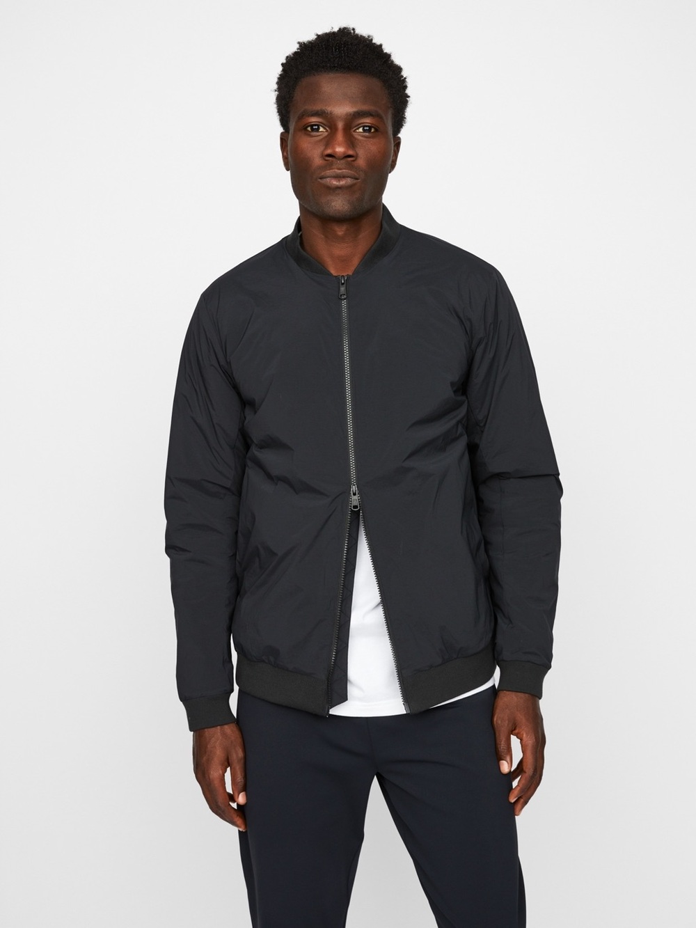 Hill City - Gap - Thermal Bomber Jacket - Black - Men’s Large - $168 Retail